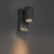 Buitenwandlamp antraciet IP44 met bewegingssensor – Solo