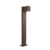 Industriële staande buitenlamp roestbruin 65 cm IP44 – Baleno