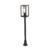 Industriële staande buitenlamp zwart 100 cm IP44 – Charlois