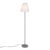 Moderne buiten vloerlamp grijs IP44 – Virginia