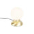 Design tafellamp goud dimbaar incl. LED – Majestic