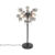 Design tafellamp zwart met smoke glas 3-lichts – Explode