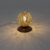 Landelijke tafellamp roestbruin 10 cm – Kreta