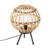 Landelijke tafellamp tripod bamboe 30 cm – Canna