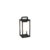 Moderne buitenlamp zwart incl. LED oplaadbaar IP44 – Denlu