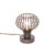 Moderne tafellamp bruin – Saffira