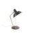 Retro tafellamp grijs met brons – Milou