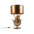 Vintage tafellamp goud met bronzen kap – Botanica