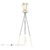 Design vloerlamp tripod zwart met goud – Gaze