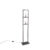 Moderne vloerlamp antiek zilver 2-lichts – Simple Cage 2