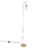 Moderne vloerlamp messing – Facil