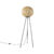 Oosterse vloerlamp tripod zeegras – Canno