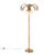 Vintage vloerlamp goud 2-lichts – Botanica
