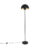 Industriële vloerlamp zwart met goud 160 cm – Magnax