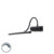 Design wandlamp zwart 32 cm incl. LED met dimmer – Tableau