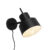 Retro wandlamp zwart – Chappie