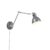 Industriële wandlamp grijs verstelbaar – Dazzle