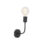 Industriële wandlamp zwart – Facile